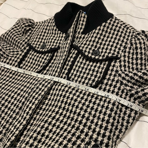Billabong Vintage Houndstooth Bomber Jacket - Picture 8 of 10